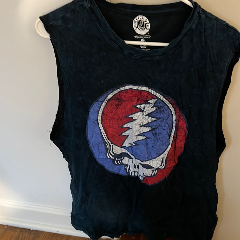 Grateful Dead steal your face sleeveless T-shirt
